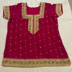Pink kurta